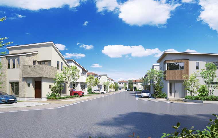 街並み完成予想図
